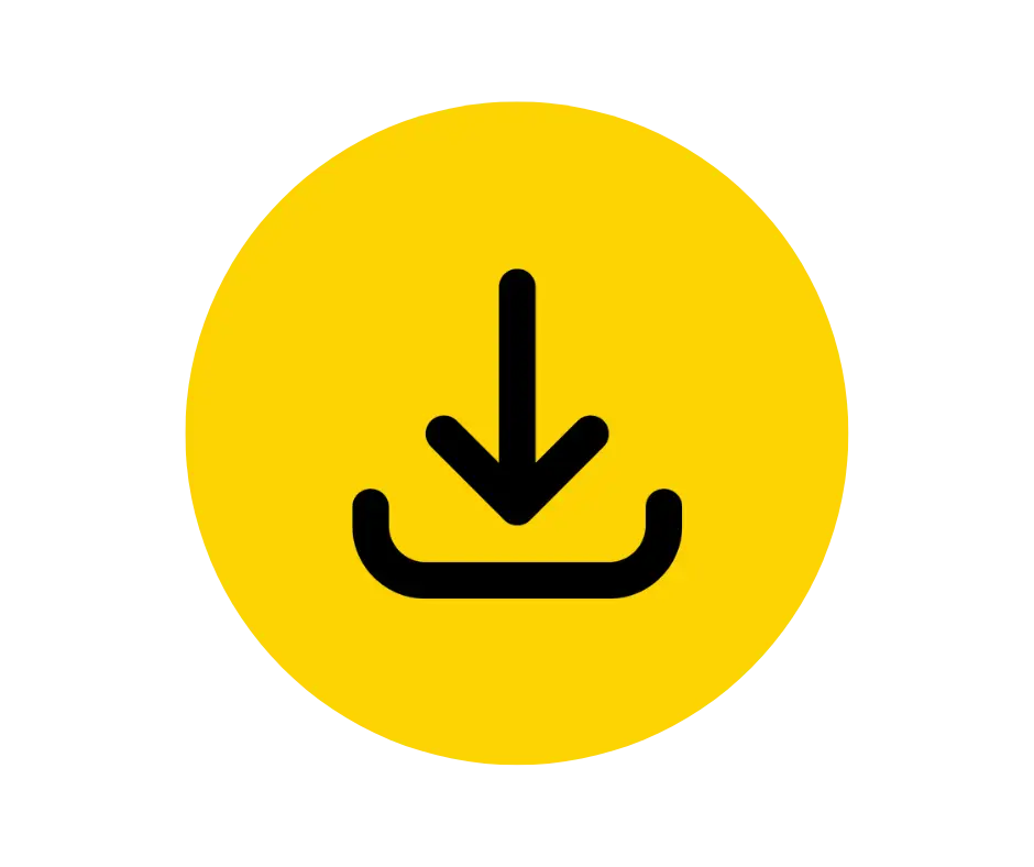 Pictogramme de téléchargement